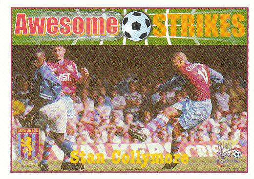 Stan Collymore Aston Villa 1997/98 Futera Fans' Selection #60